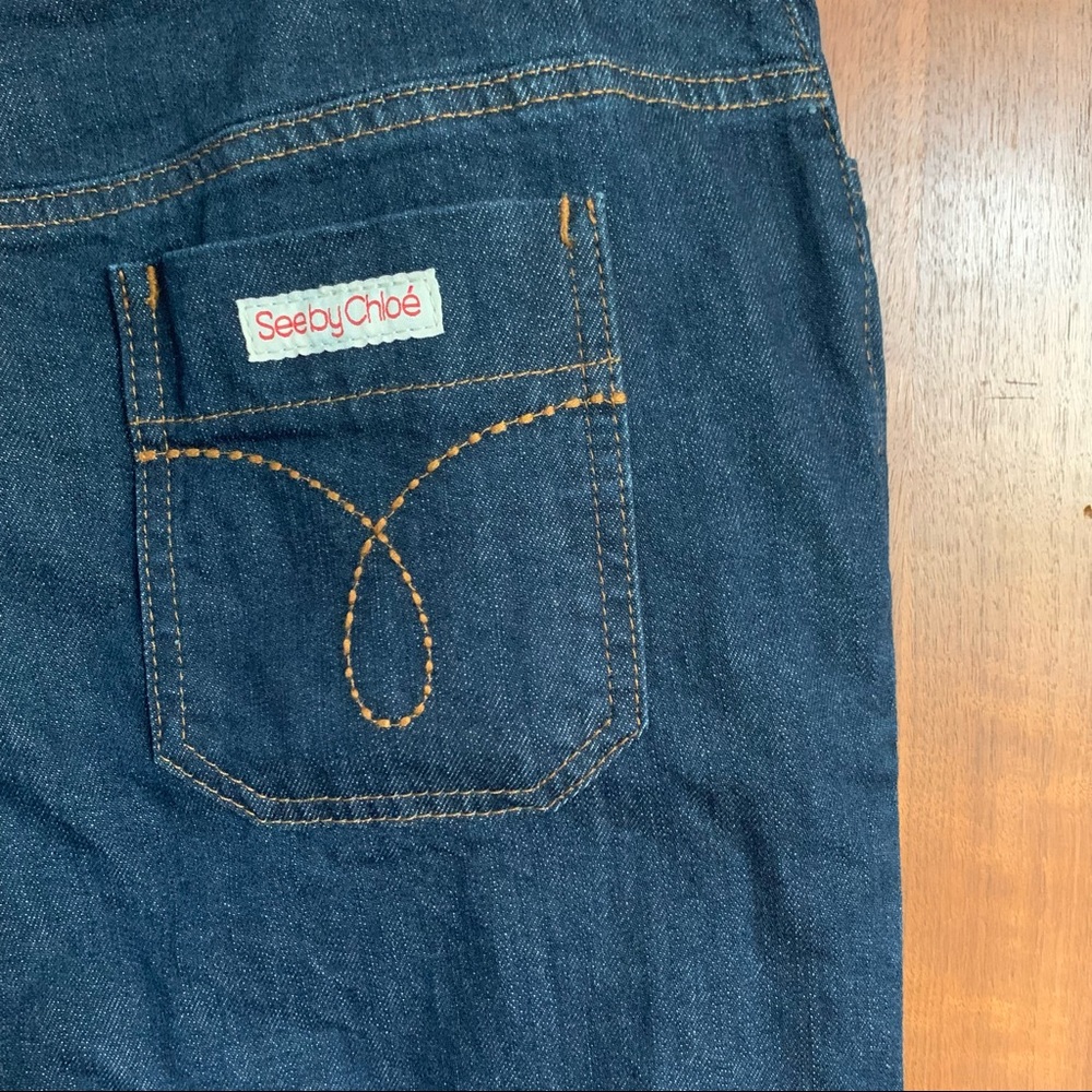 See by Chloe High Waist Flared Leg Denim